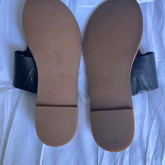 Cole Haan Women’s Black Felix Grand Thong Sandal Size 7 - Picture 7 of 7